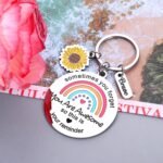 Inspirational Cheer up Gift for Women, Stocking Stuffers for Teen Girls, Christmas White Elephant Gifts for Daughter Niece Coworkers, Sunflower Mental Health Gifts for Women, Stress Relief Items - Image 3