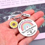 Inspirational Cheer up Gift for Women, Stocking Stuffers for Teen Girls, Christmas White Elephant Gifts for Daughter Niece Coworkers, Sunflower Mental Health Gifts for Women, Stress Relief Items - Image 4