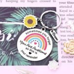 Inspirational Cheer up Gift for Women, Stocking Stuffers for Teen Girls, Christmas White Elephant Gifts for Daughter Niece Coworkers, Sunflower Mental Health Gifts for Women, Stress Relief Items - Image 5