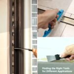 Ginsco 7 Pcs Hard Bristle Crevice Cleaning Brush Kit, Multifunctional Hand Held Gap Cleaning Tools for Small Corner Window Track Kitchen Bathroom - Image 5