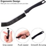 Ginsco 7 Pcs Hard Bristle Crevice Cleaning Brush Kit, Multifunctional Hand Held Gap Cleaning Tools for Small Corner Window Track Kitchen Bathroom - Image 7