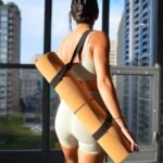 Natural Cork Yoga Mat | 183 cm x 63 cm x 6 mm (72" x 26" x 6 mm) | Eco-Friendly | High Grip | Extra Cushion | Sweat-Resistant Surface | Antimicrobial | Sustainably Sourced Natural Rubber Backing | - Image 7