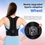 babaka Posture Corrector for Women and Men, Adjustable Full Back Support, Upper and Lower Back Pain Relief, Back Brace, Shoulder Straightener, Scoliosis, Hunchback, Thoracic, Spine Corrector (Large, Waist: 30''-39'') - Image 3