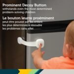 Safety 1st OutSmart Multi Use Lock, White - Image 4