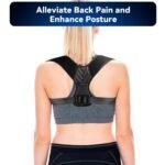 Adjustable Back Posture Corrector Belt – Strong Shoulder & Neck Support with 28-48" Adjustable Chest Straps for Men & Women | Improve Body Position & Perfect Posture for Better Comfort (Medium) - Image 4