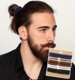 Mens Hair Ties, 10 Pack Hair Ties for Men Guys with Smooth Beads (Multicolor) - Image 6