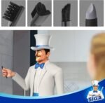 MR.SIGA Grout Cleaner Brush Set, Detail Cleaning Brush Set for Tiles, Sinks, Drains, Grout Brush for Edge, Crevice Cleaning - Image 4