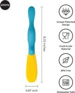 OTOTO Splatypus Jar Spatula for Scooping and Scraping - Unique Fun Cooking Kitchen Gadgets for Foodies - BPA-free & 100% Food Safe - Crepe Spreader - Image 3