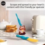 OTOTO Splatypus Jar Spatula for Scooping and Scraping - Unique Fun Cooking Kitchen Gadgets for Foodies - BPA-free & 100% Food Safe - Crepe Spreader - Image 4