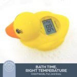 Dreambaby Duck Baby Bath Thermometer – Instant Results, Digital Water & Room Temp Reader – Fun Floating Toy for Newborns - Image 3
