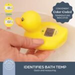 Dreambaby Duck Baby Bath Thermometer – Instant Results, Digital Water & Room Temp Reader – Fun Floating Toy for Newborns - Image 4