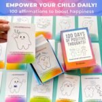 QUOKKA Affirmation Cards for Kids - Anxiety Relief Items Meditation Cards for Mental Health - Calming Self Care for Women - Perfect Mindfulness Gift for Children Teens - Image 3