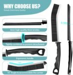 6Pcs Crevice Cleaning Brushes for Household Use, Grout Cleaner Brush, Hard Bristle Groove, Gap Cleaning Tool, Suitable for Hard-to-Reach Regional Spaces（Thick） - Image 4