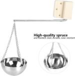 Sauna Oil Cup, Hanging Sauna Aromatherapy Oil Holder, Stainless Steel Sauna Accessories Essential Oil Bowl, Sauna Vent for Sauna and Spa - Image 3