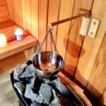 Sauna Oil Cup, Hanging Sauna Aromatherapy Oil Holder, Stainless Steel Sauna Accessories Essential Oil Bowl, Sauna Vent for Sauna and Spa - Image 6