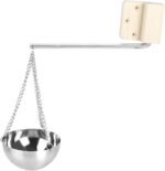 Sauna Oil Cup, Hanging Sauna Aromatherapy Oil Holder, Stainless Steel Sauna Accessories Essential Oil Bowl, Sauna Vent for Sauna and Spa - Image 9
