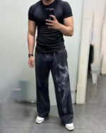 BOOMLEMON Mens Graphic Print Joggers Baggy Casual Workout Pants Bandana Punk Streetwear Sweatpants with Pockets - Image 8