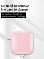 Case for Redmi Buds 3 Earbuds,Soft Silicone Shock-Absorbing Design,Includes Keychain and Anti-Loss Rope,All-Round Protection (Pink) - Image 6