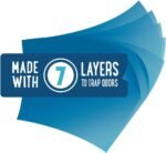 Amazon Brand - Mama Bear Diaper Pail Refills for Diaper Genie Pails, Unscented, 1080 Count (4 Packs of 270 Count) - Image 5