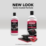 Weiman Glass Cooktop & Stove Top Cleaner Kit, Removes Grease & Burnt-On Food, Safe for Gas, Induction, Electric Cooktops & Air Fryers, Streak-Free Shine, Includes Stove Scraper & Scrubbing Pad, 10 oz - Image 5