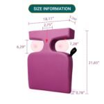 EASY SPA Medical Breast Pillow for Larger Bust Sizes(AA-C+) - Wedge Cushion for Post-Surgery, Mastectomy Aid Prone Therapy Cushion for Breast Surgery Recovery - Image 3
