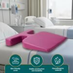 EASY SPA Medical Breast Pillow for Larger Bust Sizes(AA-C+) - Wedge Cushion for Post-Surgery, Mastectomy Aid Prone Therapy Cushion for Breast Surgery Recovery - Image 4