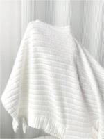 MakeMeChic Women's Maternity Tee Shirt Long Sleeve Round Neck Split Hem Rib Knitted Pregnancy Tops - Image 5