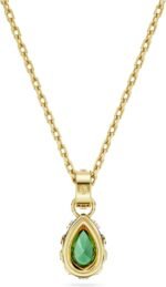 Swarovski Chroma Crystal Earring Collection, Gold Tone Finish Setting - Image 4