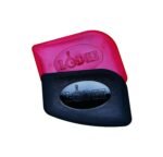Lodge Pan Scrapers. Handheld Polycarbonate Cast Iron Pan Cleaners. (2-Pack. Red/Black) - Image 3