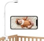 NETVUE Peekababy Baby Camera with Wireless Audio, Adjustable Crib Mount Monitor, Works via 2.4GHz Wi-Fi for Wide Coverage & Stable Connection, Smart App, Two-Way Talk, No Screen (White) - Image 3