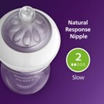 Avent - 3Pk Natural Baby Bottle With Natural Response Nipple, Clear, 4Oz - Image 7