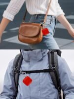 Case for Redmi Buds 3 Earbuds,Soft Silicone Shock-Absorbing Design,Includes Keychain and Anti-Loss Rope,All-Round Protection (Red) - Image 6