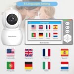 Baby Monitor with Camera and Audio, 4.3'' Video Baby Monitor with 1000ft Long Range and 30-Hour Battery, No WiFi,Night Vision, ECO Mode, 2-Way Talk - Image 6