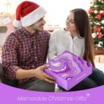 Birthday Gifts for Women Care Package, Get Well Soon Gift Baskets, Valentines Day Gifts for Her, Mom, Girlfriend, Bestie, Sister, Wife - Self Care Gift Sets with Luxurious Flannel Blanket - Image 8