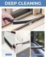 Crevice Cleaning Brushes, Cleaner Scrub Brush Tool for Hard to Reach Tight Space, Home Essentials, Cleaning Supplies for Shower, Bathroom, Kitchen, Toilet, Window - Image 3