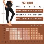 4 Pack Women’s Maternity Leggings with Pockets Over The Belly Butt Lift - Soft Workout Pregnancy Yoga Pants - Image 6