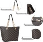 Montana West Tote Bag for Women Chain Top-handle Handbags - Image 6
