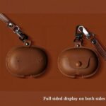 Headphones Cases for Redmi Buds 3,Earphone Protective Cover,Scratch-Proof,Shock-Proof Business PU Leather Cases Covers (Headphones not Included) - Image 3