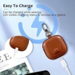 Headphones Cases for Redmi Buds 3,Earphone Protective Cover,Scratch-Proof,Shock-Proof Business PU Leather Cases Covers (Headphones not Included) - Image 7