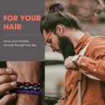 EasYoung 10pcs Braided Hair Ties for Thick, Curly Hair - No Crease Coils for Men's Buns & Women's Long Hair - Image 6