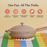 Our Place Always Pan 2.0 | 10.5" Ceramic Pan with Modular Lid, Steamer Basket & Spatula | Patented 10-in-1 Nonstick, Non-Toxic Cookware Made Without PFAS | Induction & Oven-Safe up to 450°F | Steam - Image 3