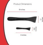 Handy Home 22701 The Skrapr and Skrapr Junior Kit Black, 2 x 4.25 x 10.5 inches - Image 4