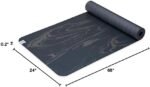 Gaiam Dry-Grip Yoga Mat - 5mm Thick Non-Slip Exercise & Fitness Mat for Standard or Hot Yoga, Pilates and Floor Workouts - Cushioned Support, Non-Slip Coat - 68 x 24 Inches - Image 10