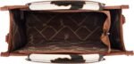 Montana West × Wrangler Tote Bag for Women Western Cow Print Purse Designer Top Handle Handbags - Image 6