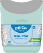 Dr. Brown's CleanUp Dino-Pour Baby Bath Rinse Cup, Tear-Free Rinsing for Babies and Toddlers, BPA Free - Image 4