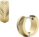 Fossil Women's Stainless Steel Dangle/Drop or Hoop Earrings for Women - Image 3