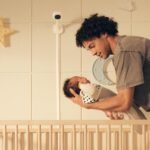 Nanit Essentials Smart Baby Monitor with Floor Stand – 1080p HD Wi-Fi Camera, Sensor-Free Breathing Monitoring, Sleep Tracking, Two-Way Audio, Night Vision, Motion & Cry Notifications, White - Image 4