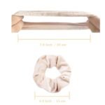 IVARYSS Velvet Scrunchies for Women, 12 Pcs Dark Colors Classic Elastic Thick Scrunchy Bands Ties, Soft Ropes Ponytail Holder Hair Accessories - Image 4