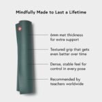 Manduka PRO Yoga Mat - 6mm | Lifetime Durability | Hygienic Construction | Premium Studio Quality | Teacher Approved - Image 3