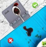 Spoon Rest to Keep the Stove Top Clean, Silicone Utensil Rest with Drip Pad, Spoon Rest for Kitchen Counter while Cooking for up to 4 Kitchen Utensils by Wave Kitchen - Grey - Image 5